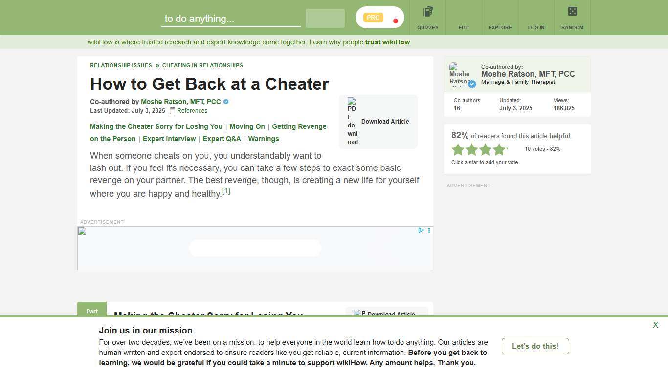 How to Get Back at a Cheater (with Pictures) - wikiHow